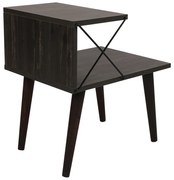 Nočný stolík Cross Dark Brown