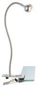 Globo 24109K - LED lampička s klipom SERPENT 1xLED/3W/230V