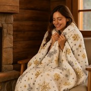 INTERMEDIC SK Deka Mikroplyš Magic White 150x200 cm – hebká a hrejivá biela deka