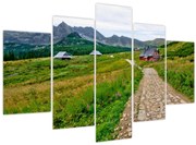 Obraz - Portrét leoparda (150x105 cm)