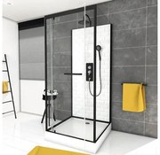 Sprchový box Aurlane Metro 80 x 80 x 230 cm čierna