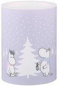 LED sviečka Moomin Snowfall 10cm