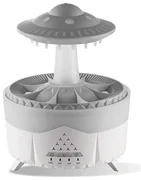 Aromaterapeutický zvlhčovač a difusér UFO Raindrop s LED lampou