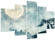 Obraz - Maľba splnu (150x105 cm)