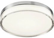 Redo 01-3728 - LED Stropné svietidlo FRISBI LED/18W/230V 3000/4000K IP44 chróm UN1718