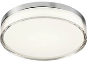 Redo 01-3728 - LED Stropné svietidlo FRISBI LED/18W/230V 3000/4000K IP44 chróm