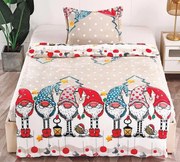 Obliečky Vianoce 2 MikroPlyš 70x90 140x200 cm