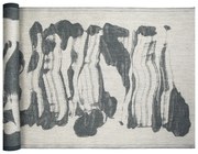 Podložka do sauny Savu 46x150, ľan-tmavo sivá