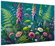 Obraz - Lúčne kvety (90x60 cm)