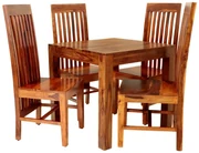furniture-nabytek.cz - Jedálenský set pre 4 osoby Gani z indického masívu palisander