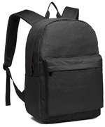 Konofactory Čierny ľahký batoh do školy "Basic" 12L