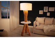 Stojaca lampa 40400 Servant 150cm Prírodná Logan Drevo  - Komfort-nábytok