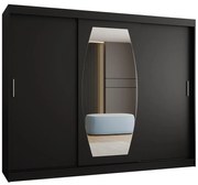 Skriňa Rossa 250 čierna