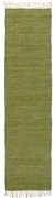Ib Laursen Bavlnený behúň na podlahu Green 250 x 60 cm