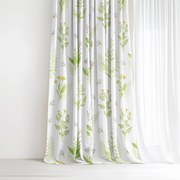 Goldea dekoračný záves - lesné kvety 140x150 cm