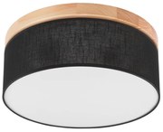 Brilagi - LED Stropné svietidlo BELLADONNA 2xE27/15W/230V pr. 40 cm čierna/borovica