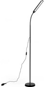 LED Stmievateľná stojacia lampa SIGNUS LED/10W/230V 3000/4500/6500K čierna