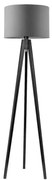 Venti Stojacia lampa ROLLER 1xE27/60W/230V wenge šedá VE0386