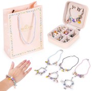 66-dielna sada na výrobu šperkov, vrátane organizéra a tašky