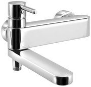 Sapho Sapho, RHAPSODY nástenná vaňová batéria, otočné ramienko, chróm, 5586