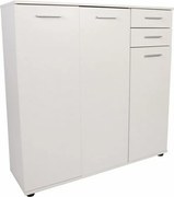 Skrinka na topánky Adre White