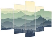 Obraz - Forest Mountain (150x105 cm)