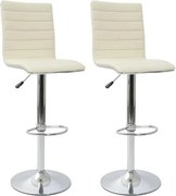2x Barová stolička Hawaj CL-3233 krémová