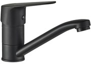 Kuchinox SAGRA, umývadlová batéria s otočným výtokom, čierna matná, LAV-BQR_726D