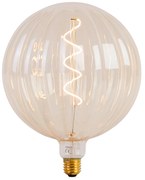 E27 Stmievateľná LED žiarovka G200 Jantárová 4W 240lm 2000K