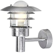 Nordlux Pozinkované fasádne svietidlo Lønstrup 22 pre žiarovku E27 71431031