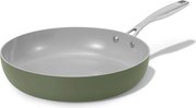 Elmich Nepriľnavá keramická panvica Vital Ø 28 cm – olivovozelená (OUTLET)