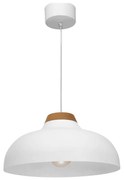 Luster na lanku BURGOS 1xE27/60W/230V biela
