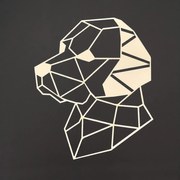 AMADEA Drevená dekorácia Pes na stenu 37 cm Český výrobok