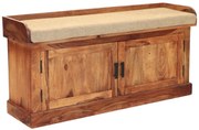 furniture-nabytek.cz - Botník drevený 105x60x40 z masívu palisander