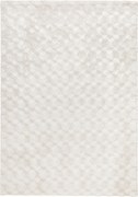 XXXLutz KOBEREC S VYSOKÝM VLASOM, 80/150 cm, biela Novel - Koberce - 003077004054
