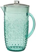 Modrý plastový džbán s vekom Aqua Blue - 20* Ø 13,5*23cm / 2,5L