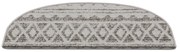 Krémovobiele nášľapy na schody v súprave 16 ks 20x65 cm Cottage Warmth – Vitaus