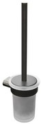 Wc kefa SAT Simply R PVD vo farbe PVD gun metal / mliečne sklo SATDSIMR37GM