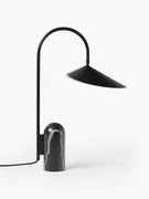 Veľká stolová lampa's mramorovou základňou Arum, nastaviteľná