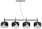 Goblet Quattro visiaca lampa čierna