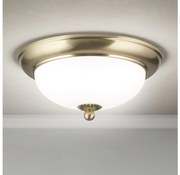 Orion - Stropné svietidlo EMPIRA 2xE14/40W/230V pr. 26,5 cm mosadz