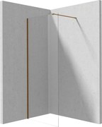 Deante Sprchová zástena Walk-in Prizma - KTJ C37P 70 cm, bronz kartáčovaná - bez vaničky