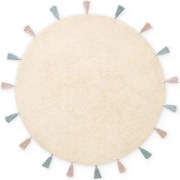 Koberec Hanse Home Snuggle Sunna krémový / viacfarebný kruh