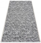 Koberec SIZAL COLOR 47373960 Labirynt - sivý / béžový