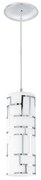 Eglo 92562 - Luster na lanku BAYMAN 1xE27/60W/230V
