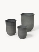 Kvetináče Out Stripe, 3 ks