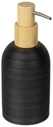 Čierny dávkovač mydla z polyresínu 250 ml Altavalle – Wenko