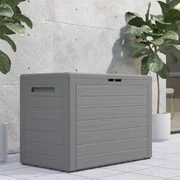 InternetovaZahrada Úložný box Lille 190 L - šedý