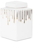 Nádoba LUIS 02 biela / zlatá