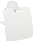 Sapho Sapho, X-ROUND WHITE držiak toaletného papiera s krytom, biela, XR732W
